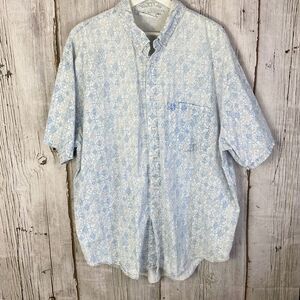 Vintage Quiksilver Button Down Camp Hawaiian Shirt XL   A